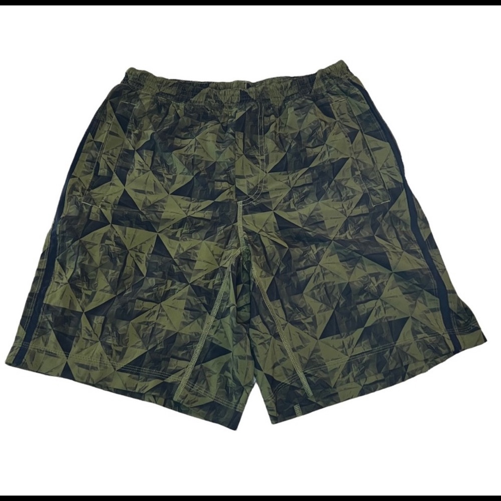 Men’s Lululemon Pace Breaker Geometric Print Lined Shorts